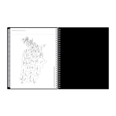 2027 Blue Sky Enterprise 8.5" x 11" Calendar Year Weekly & Monthly Planner, Plastic Cover (111288-27)