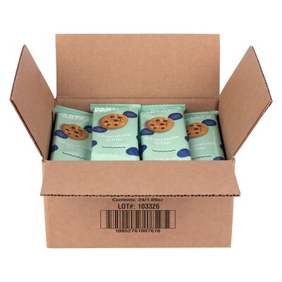Partake Gluten Free Soft Chocolate Chip Cookie Snack Pack, 1.09 oz., 24/Pack (220-02418)