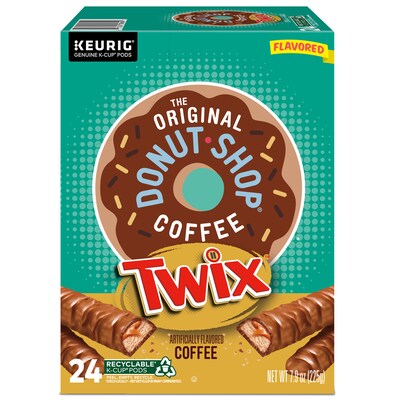 The Original Donut Shop Twix Coffee Keurig® K-Cup® Pods, Medium Roast, 24/Box (5000368824)