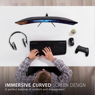 ViewSonic OMNI Gaming 27 165Hz Curved LED Monitor, Black (VX2718-PC-MHD)