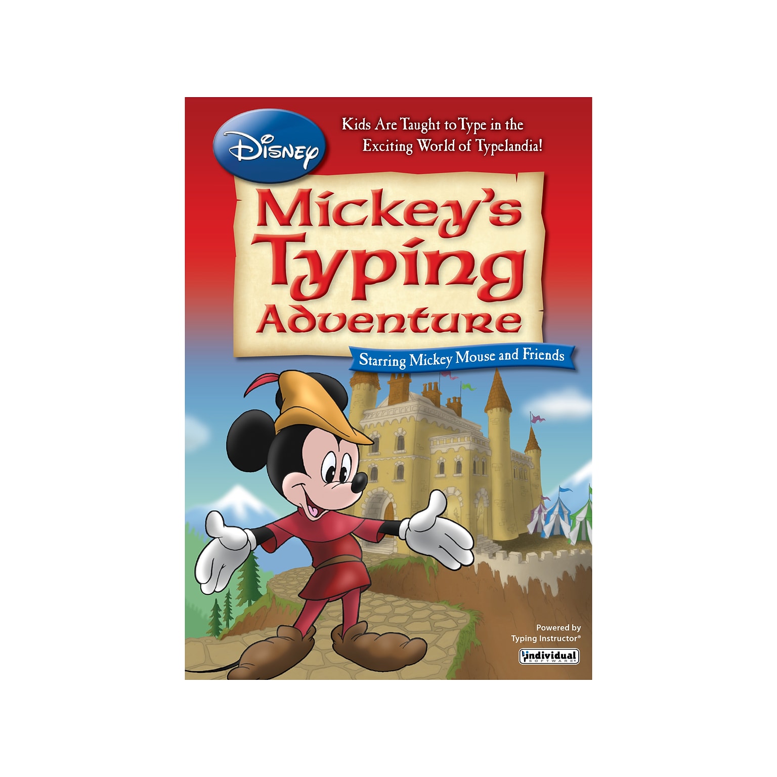 Individual Software Disney: Mickeys Typing Adventure for 1 User, Windows, Download (IND945800V056)