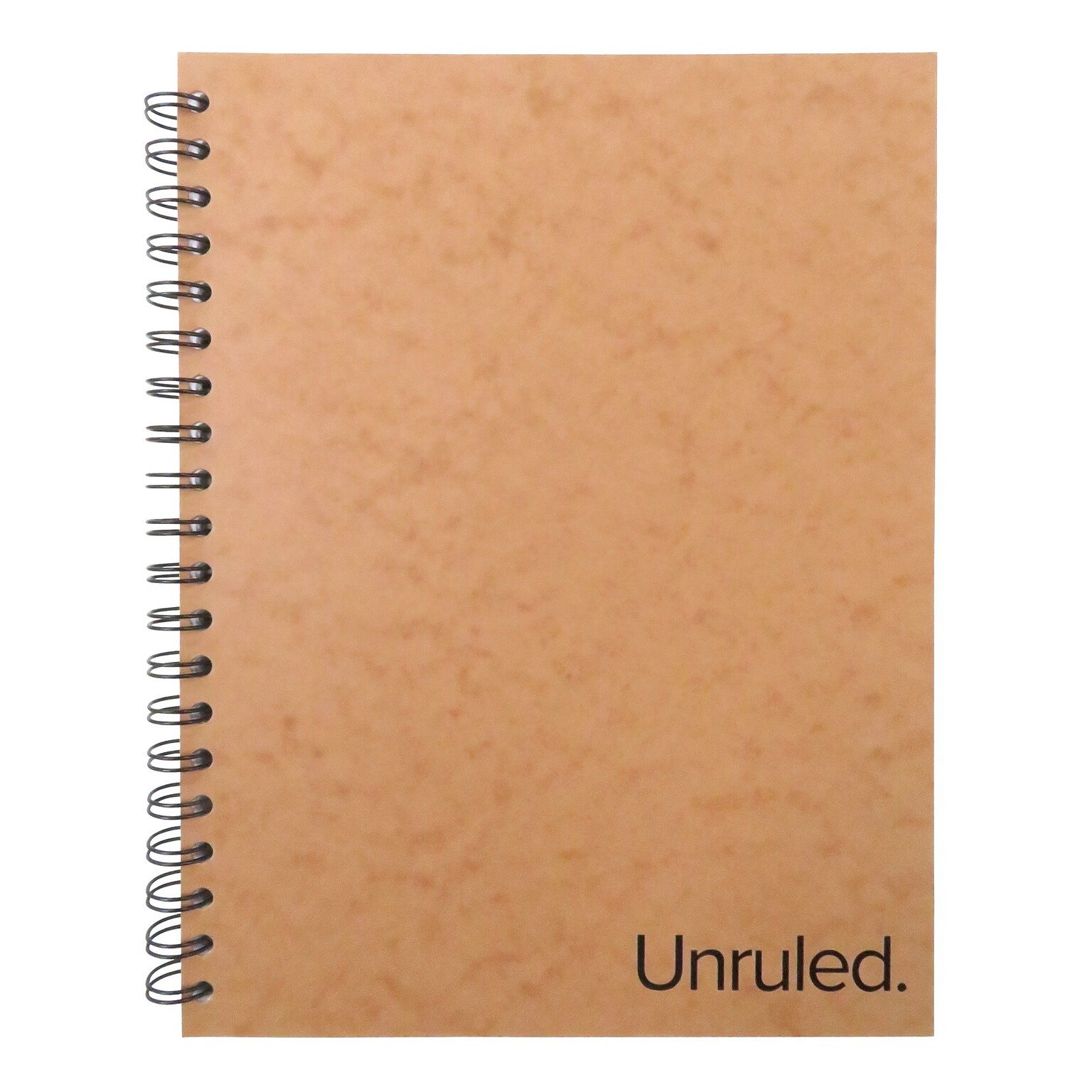 Roaring Spring Unruled 1-Subject Notebooks, 8 x 10.5, Natural Kraft, 12/Case (85208CS)
