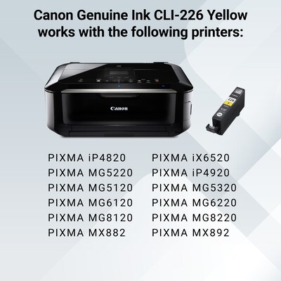 Canon 226 Yellow Standard Yield Ink Cartridge   (4549B001)