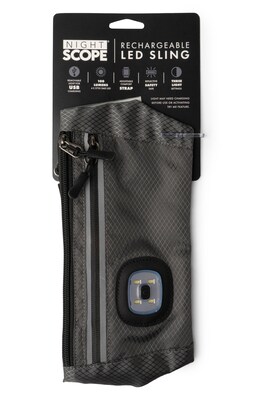 Sling Bag with Rechargeable LED Light - Night Scope®