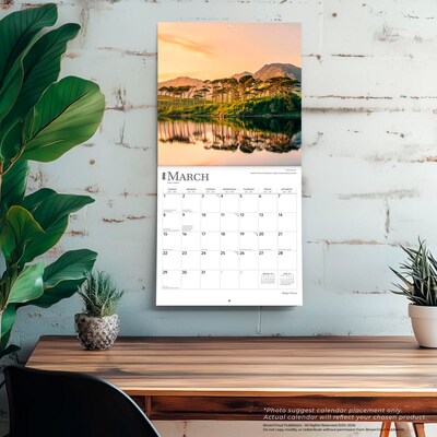 2026 BrownTrout Magic Places 12" x 12" Monthly Wall Calendar (9798330704439)