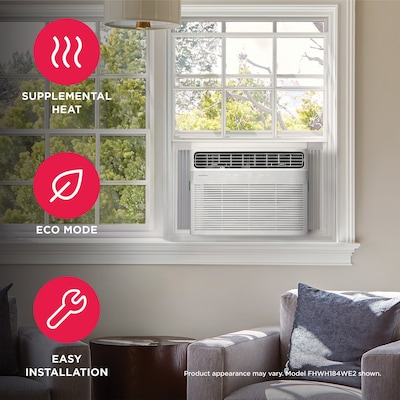 Frigidaire 230-Volt 18800 BTU Window Air Conditioner with Remote, White (FHWH184WB2)