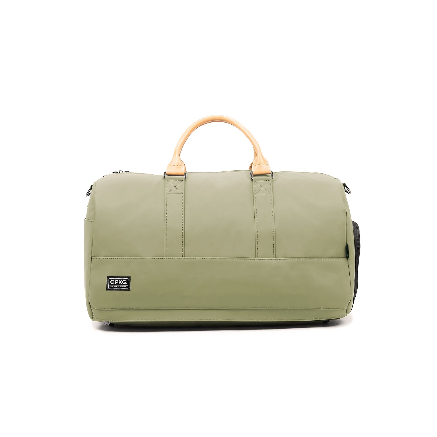 PKG Bishop series 21 Polyester Carry-On Weekender Duffel, Dark Gray (PKG BISH-R-GR01LT)