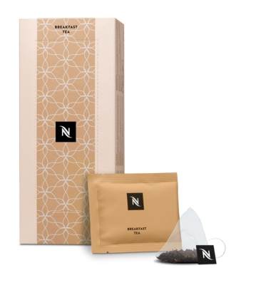 Nespresso Breakfast Black Tea Bags, 25/Box (157016)