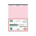 Roaring Spring Paper Products 8.5 x 11.75 Legal Pads, Recycled Pink Paper, 50 Sheets/Pad, 3 Pads/P