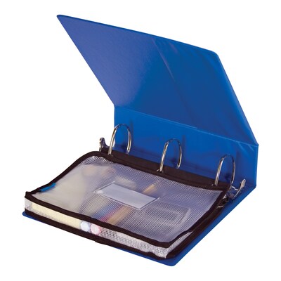 Innovative Storage Zipper Pencil Pouch, Clear, 3/Bundle (AVT50904-3)