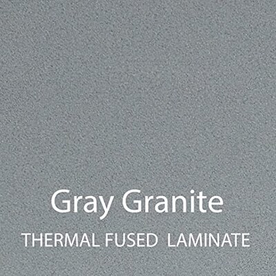 Correll Rectangular Activity Table Set, 72 x 36, Height Adjustable, Gray Granite (AP1-A3672TFREC-15-14-37-8-18)