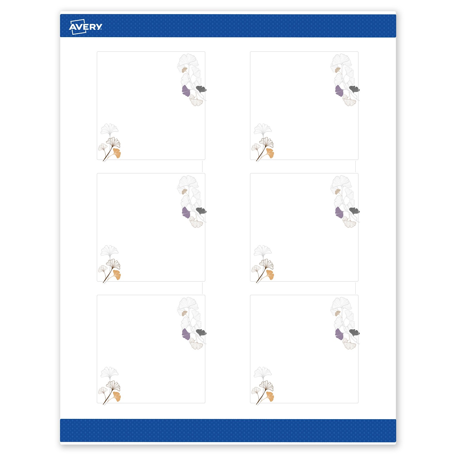 Avery Laser/Inkjet Square Multipurpose Labels, 3 x 3, White, 60/Pack (S00F4H)