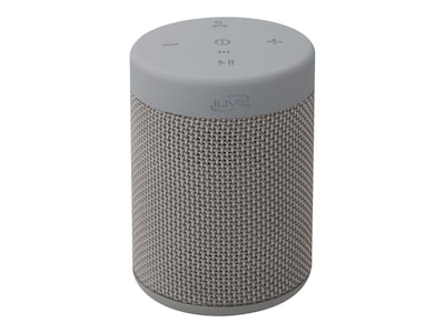 iLive Wireless Bluetooth Speaker, Water Resistant, Gray/Silver (ISBW108LG)