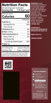 Cafe Escapes Café Mocha Coffee Keurig® K-Cup® Pods, 96/Carton (68037)