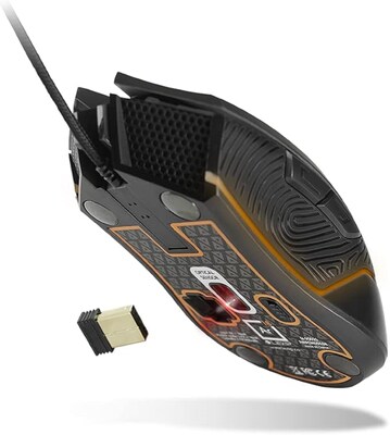 Lexip AR18 Aero Speed Optical Gaming Mouse, Black (JVAPCM00538)