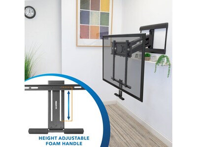 Mount-It! Pull-Down Fireplace TV Mount with Spring Arm, 72 lbs. Max. (MI-395)