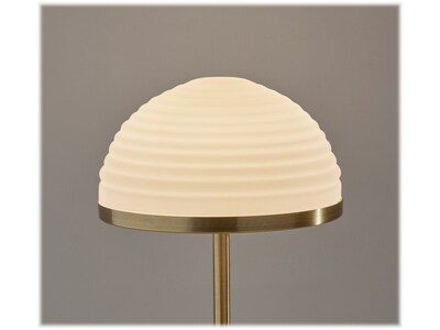 Adesso Juliana LED Table Lamp, Antique Brass (5187-21)
