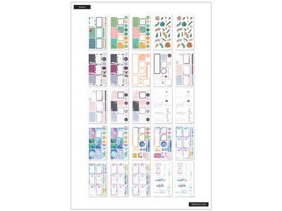 The Happy Planner All the Essentials Mega Value Pack Stickers, Assorted Colors, 2172/Pack (SP1H100-005)