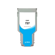 Clover Imaging Group Compatible Cyan High Yield Wide Format Inkjet Cartridge Replacement for HP 727