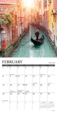 2026 Willow Creek Wanderlust 7" x 7" Monthly Wall Calendar (53805)