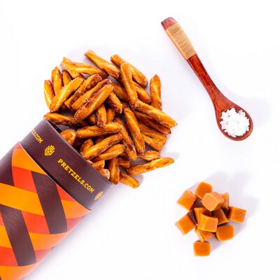 Pretzels.com Pretzel Tube - Sea Salt Caramel