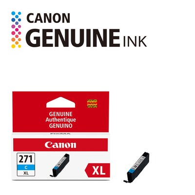 Canon 271 Cyan High Yield Ink Cartridge (0337C001)