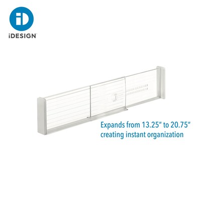 iDESIGN Deep Drawer Dividers, Clear, 8/Set (27831M8)
