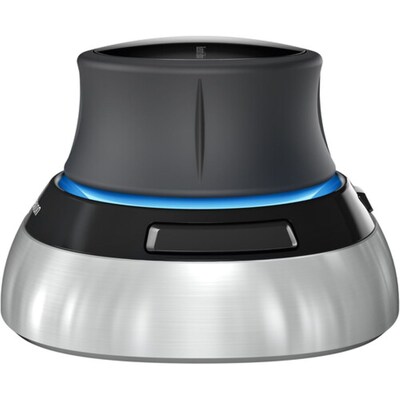 3Dconnexion SpaceMouse Wireless Ergonomic Ambidextrous Optical Mouse, Black (3DX-700115)