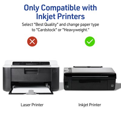 Avery Embossed General Use Note Cards, Matte Ivory, 60/Pack (08317)