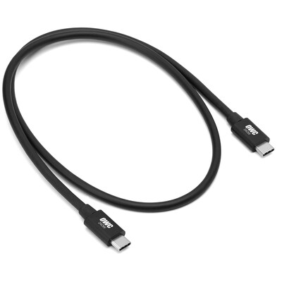 OWC Thunderbolt 5 Cable USB-C Male to Male (0.8 m) - Black