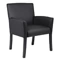 Boss Office Products Wood Guest Chair, Black (B639-BK)