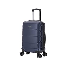 DUKAP SENSE Polycarbonate/ABS Carry-On Suitcase, Blue (DKSEN00S-BLU)