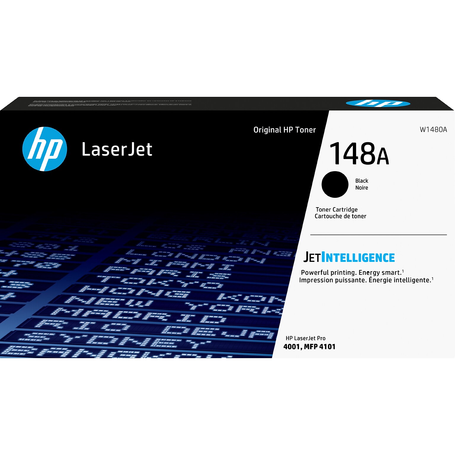 HP 148A Black Standard Yield Toner Cartridge, Prints Up to 2,900 pages (W1480A)