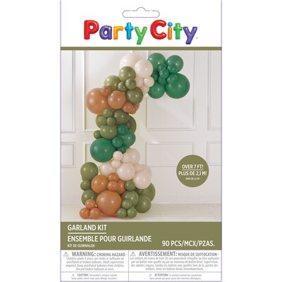Party City Latex Balloon Garland Kit, Naturals, 90/Pack (AM111851)