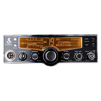 Cobra 40-Channel AM/FM NOAA Weatherband 29 LX CB Radio with 4-Color LCD Display, Black (CCBP29LX01)