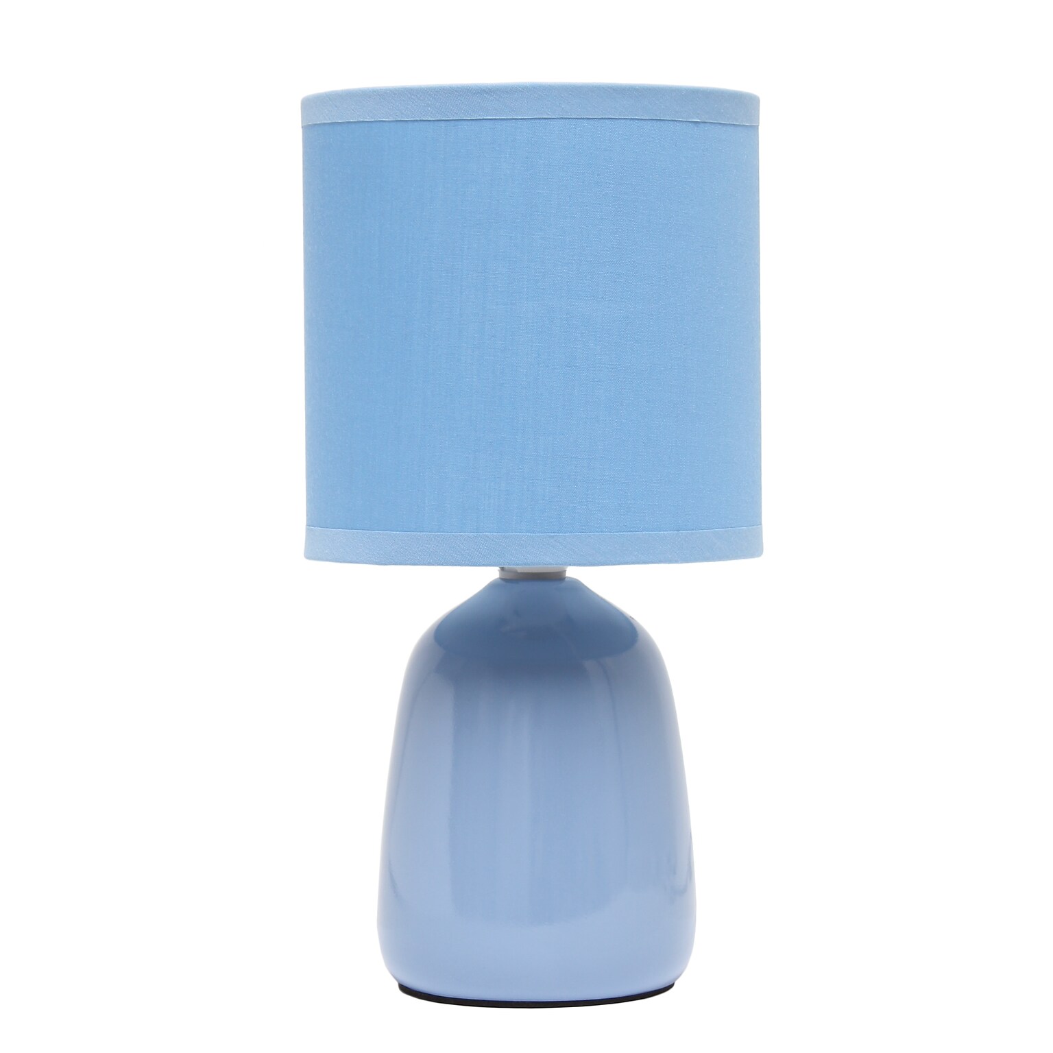 Simple Designs Table Lamp, Sky Blue (LT1134-SKY)