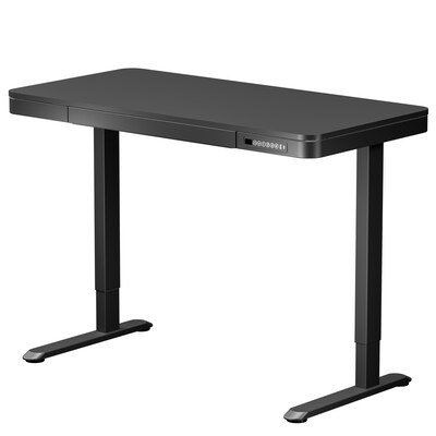 FlexiSpot EW2 48W Electric Adjustable Standing Desk, Black (EW2B-E)