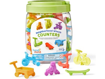 hand2mind Neighborhood Wheels Counters (94439)