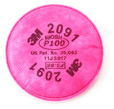 3M™ Particulate Filter 2091, P100