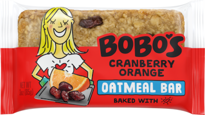 Bobos Gluten-Free Cranberry Orange Oat Bar, 36 oz., 12 Bars/Box (102-D)