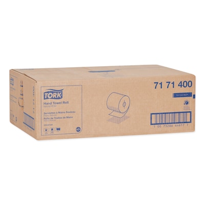 Tork Universal Hardwound Paper Towels, 1-Ply, 800 ft./Roll, 6 Rolls/Carton (7171400)