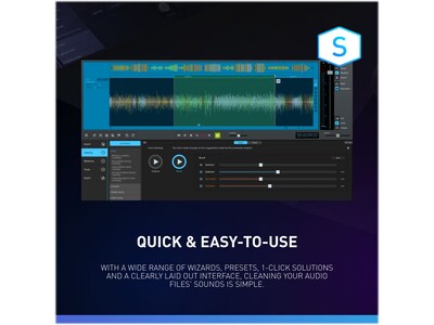 Magix SOUND FORGE Audio Cleaning Lab 4 for 1 User, Windows, Download (639191921339)