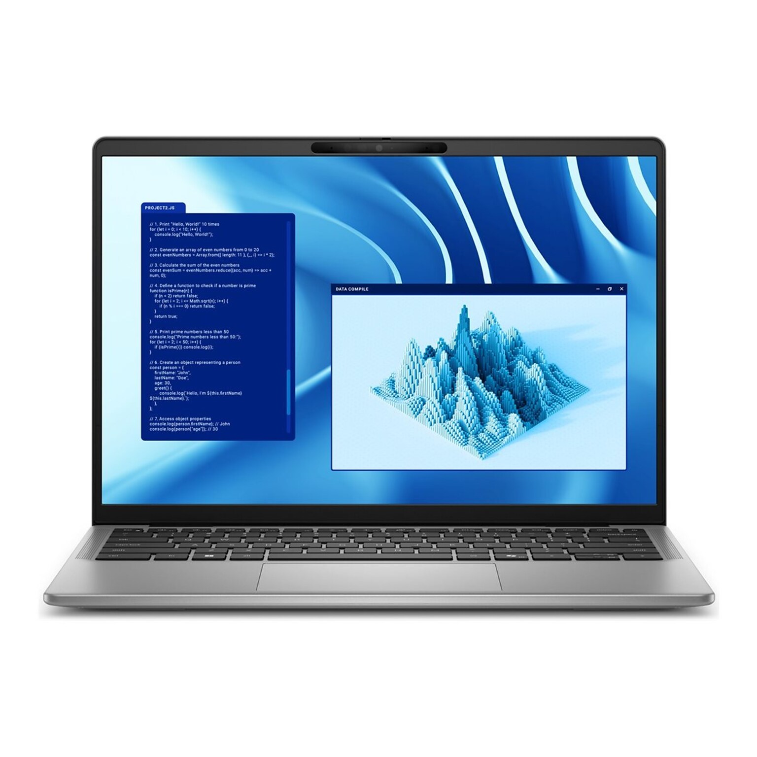 Dell Latitude 7455 14 QHD+ Laptop, Copilot+ PC, Qualcomm Snapdragon X Elite X1E-80-100, 32GB RAM, 512GB SSD, Win 11 Pro (VYP9M)