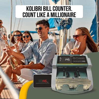 Kolibri Bill Counter, Black (B-KOLIBRI)