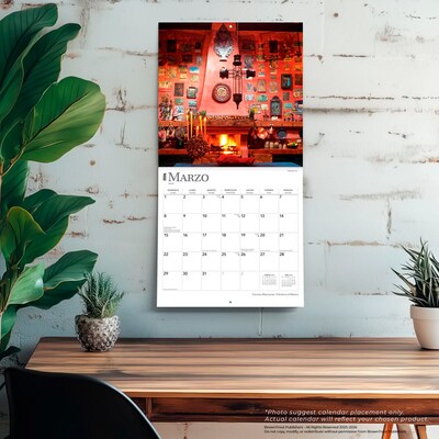 2026 BrownTrout Cocinas Mexicanas Kitchens of Mexico 12" x 12" Monthly Wall Calendar (9798330702978)