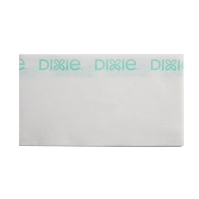 Dixie Durable Fibers Food Service Wipers, White w/ Green stripe, 150 Wipers/Box (29416)