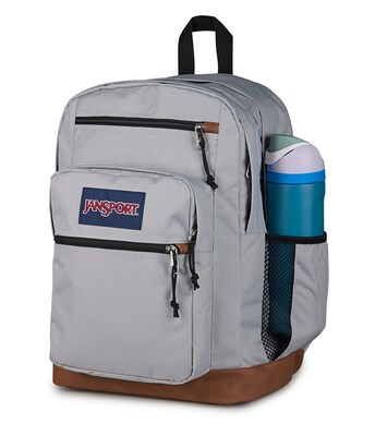 JanSport Cool Student Laptop Backpack, Large, Grounded Grey (JS0A2SDDDH7)