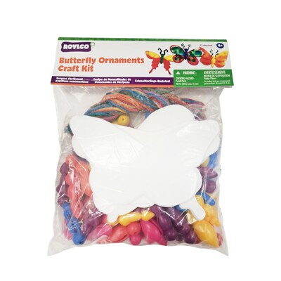 Roylco Butterfly Ornaments Kit, 225/Pack (R-83260)