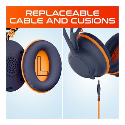 Delton Ascent S35 3.5mm Noise Canceling Stereo Phone & Computer Headset (DWHAS35)