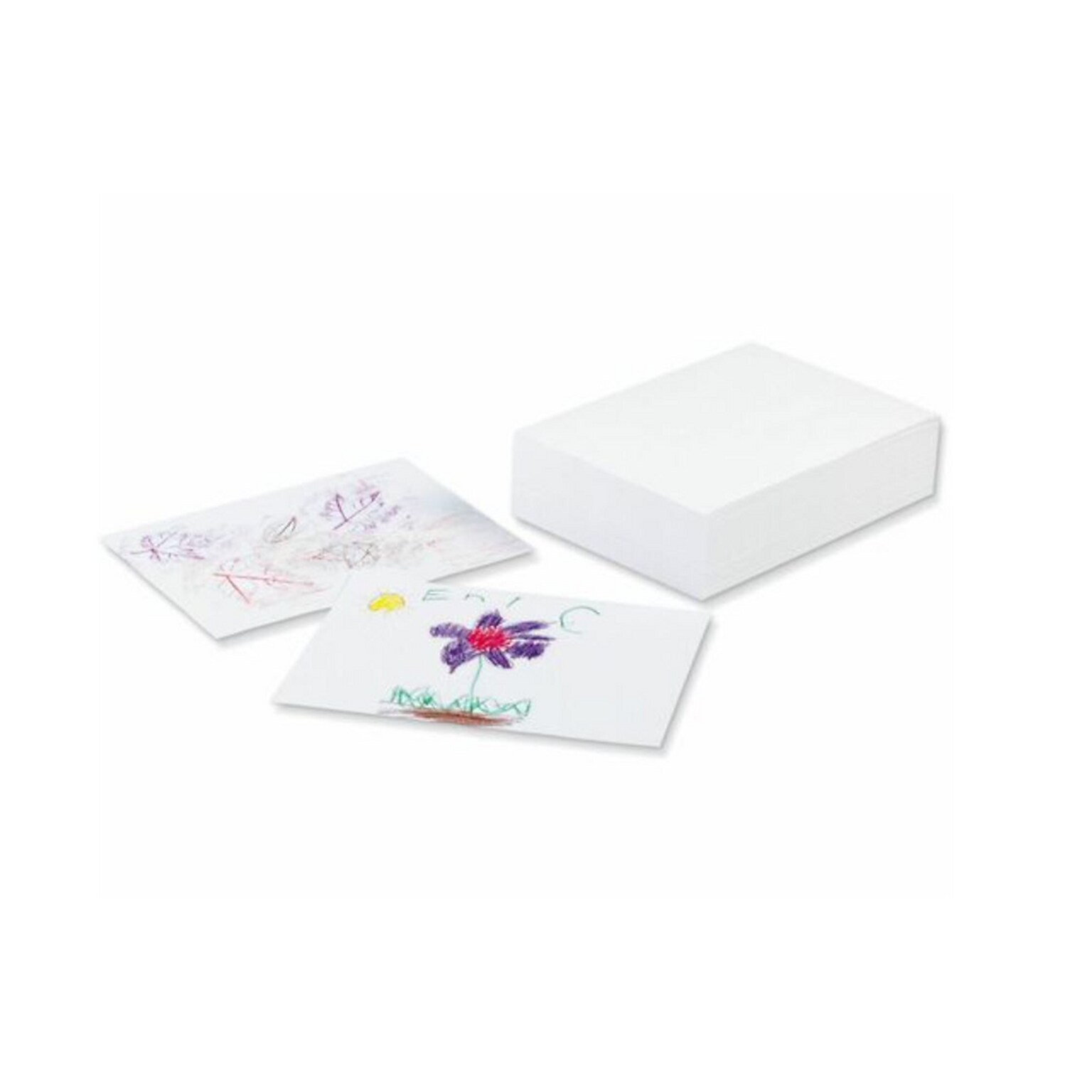 Pacon Drawing Paper, 60 lb., 9 x 12, White, 500 Sheets/Ream (P4719)